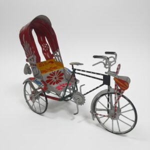 Vintage Mini Red Rickshaw
